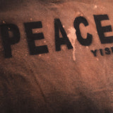 YISM - PEACE Acid Wash Tee