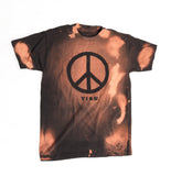 YISM - PEACE SIGN Acid Wash Tee