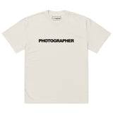 Photographer Oversized faded t-shirt