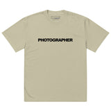 Photographer Oversized faded t-shirt