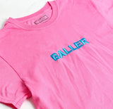 YISM - EMBROIDERED BALLER TEE
