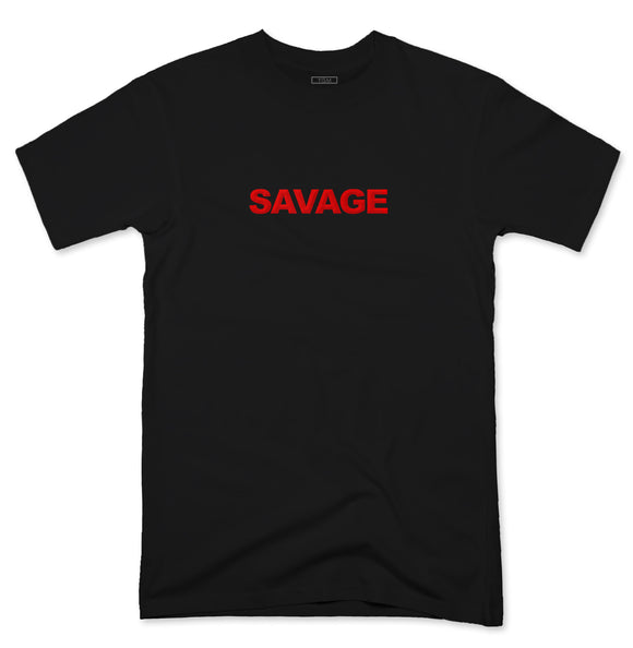 YISM - EMBROIDERED SAVAGE TEE