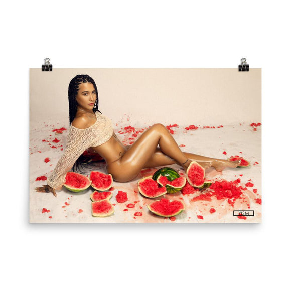 YISM - Big Luna Watermelon Poster