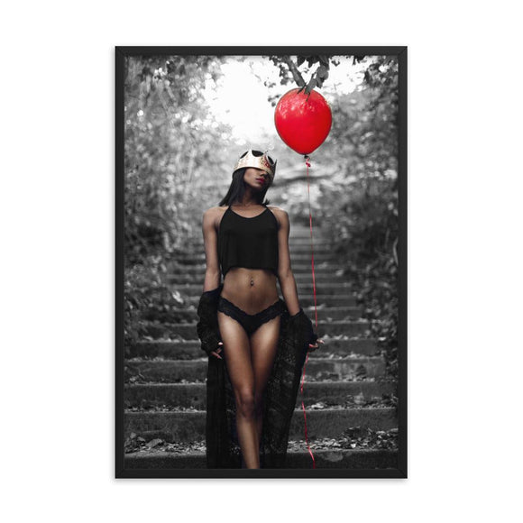 YISM - RED BALLOONFramed poster