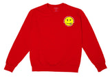 YISM  - MMLF SMILEY FACE CREW NECK